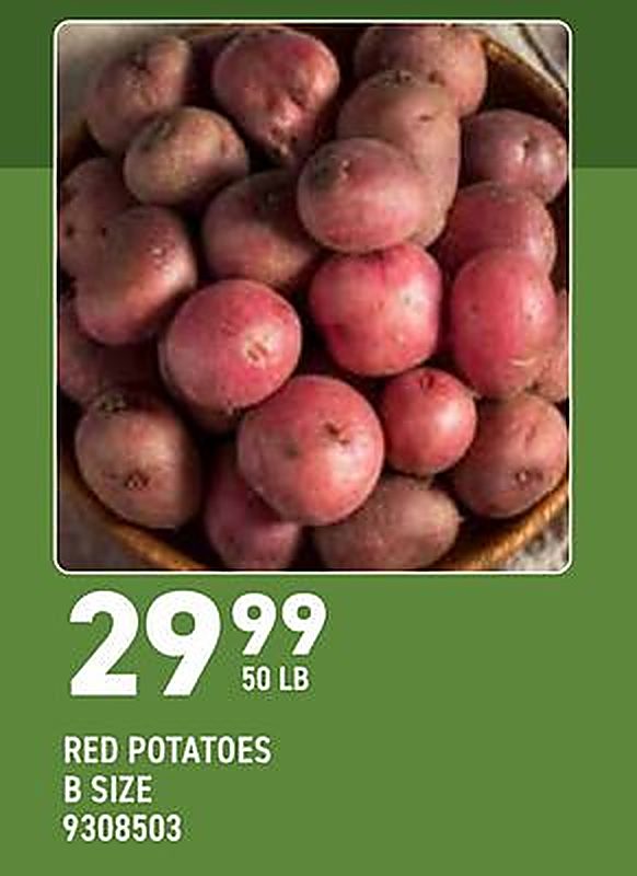 RED POTATOES - US Foods CHEF'STORE weekly ad deal