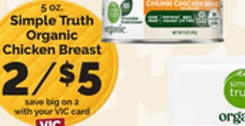 Simple Truth Organic Chicken Breast - Harris Teeter weekly ad deal