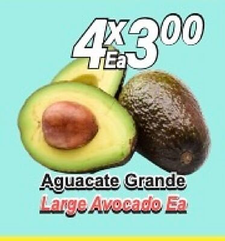 Large Avocado - El Mezquite Market weekly ad deal