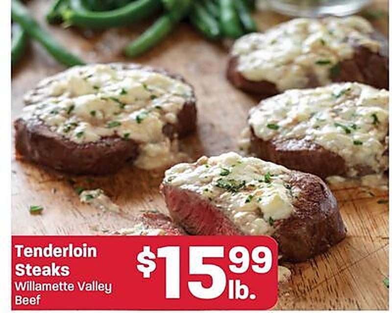 Tenderloin Steaks - Maceys weekly ad deal