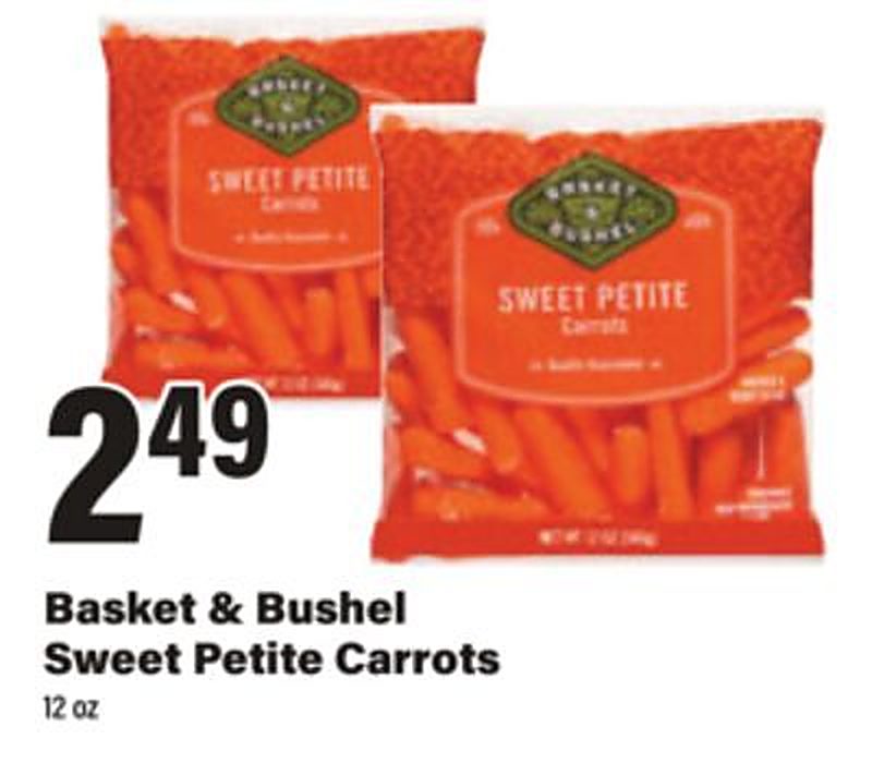 Basket & Bushel Sweet Petite Carrots - Big Y weekly ad deal