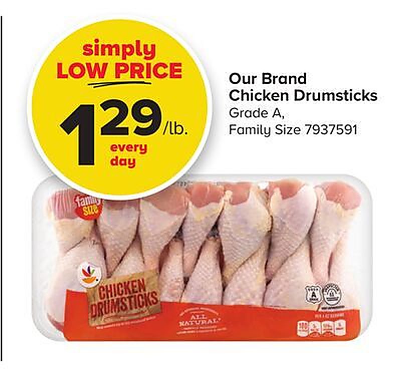 Our Brand Chicken Drumsticks - Martin's Foods weekly ad deal