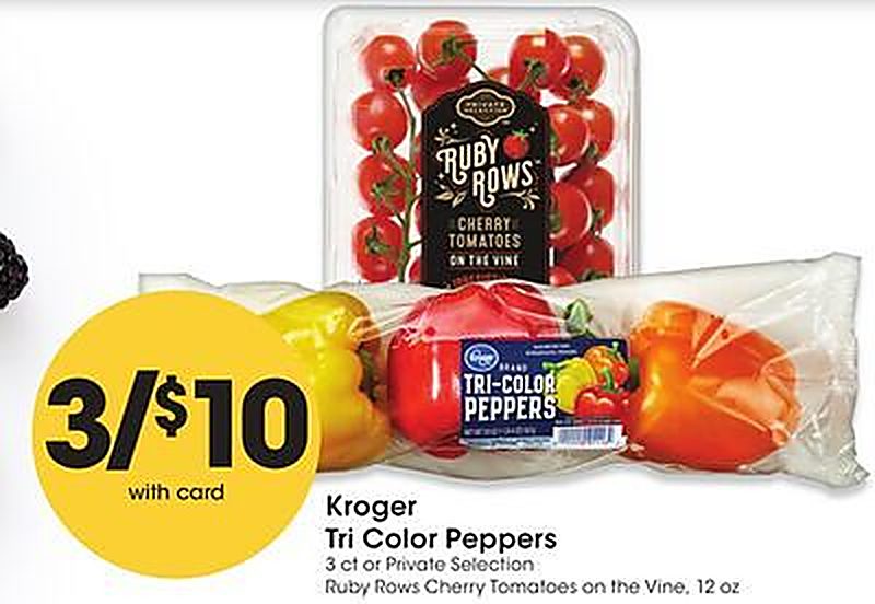 Kroger Tri Color Peppers - QFC weekly ad deal