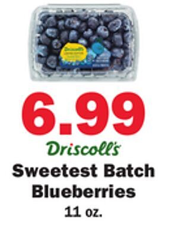 Driscoll's Sweetest Batch Blueberries - Schnucks weekly ad deal