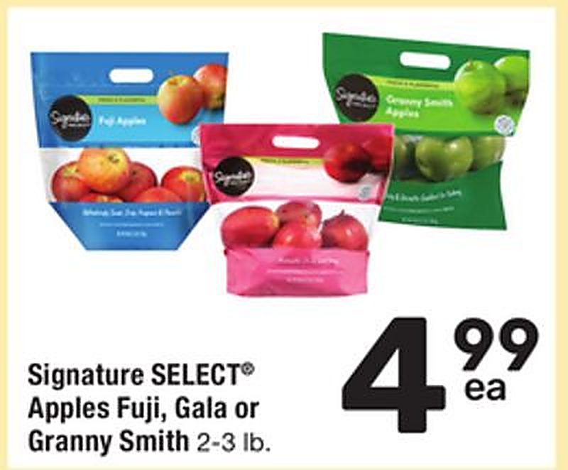 Signature SELECT® Apples Fuji, Gala or Granny Smith - Randalls weekly ad deal