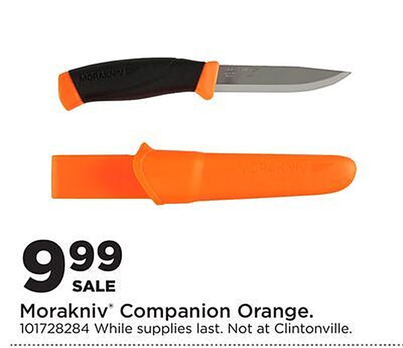 Morakniv® Companion Orange - Fleet Farm weekly ad deal