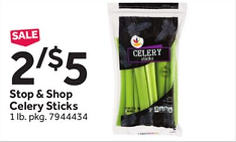 Stop & Shop Celery Sticks - Stop & Shop weekly ad deal
