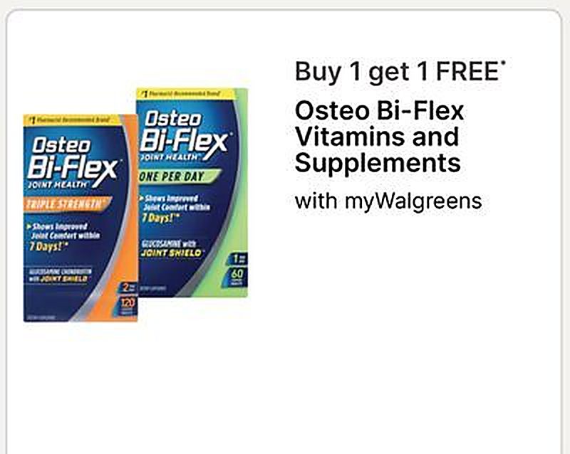 Osteo Bi-Flex Vitamins and Supplements