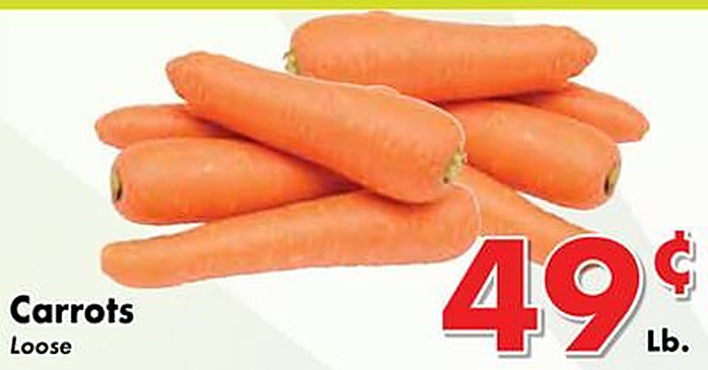 Carrots - Valley Marketplace weekly ad deal