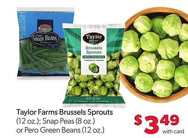 Taylor Farms Brussels Sprouts - VG’s Grocery weekly ad deal
