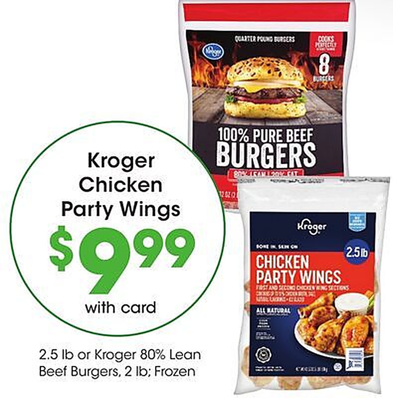 Kroger Chicken Party Wings - Dillons weekly ad deal