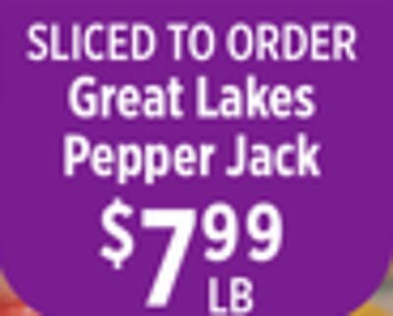 Great Lakes Pepper Jack - Rouses Markets weekly ad deal