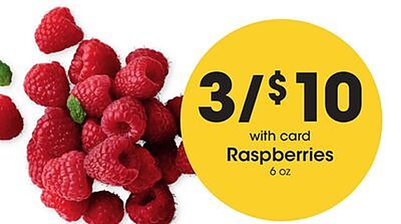 Raspberries - QFC weekly ad deal