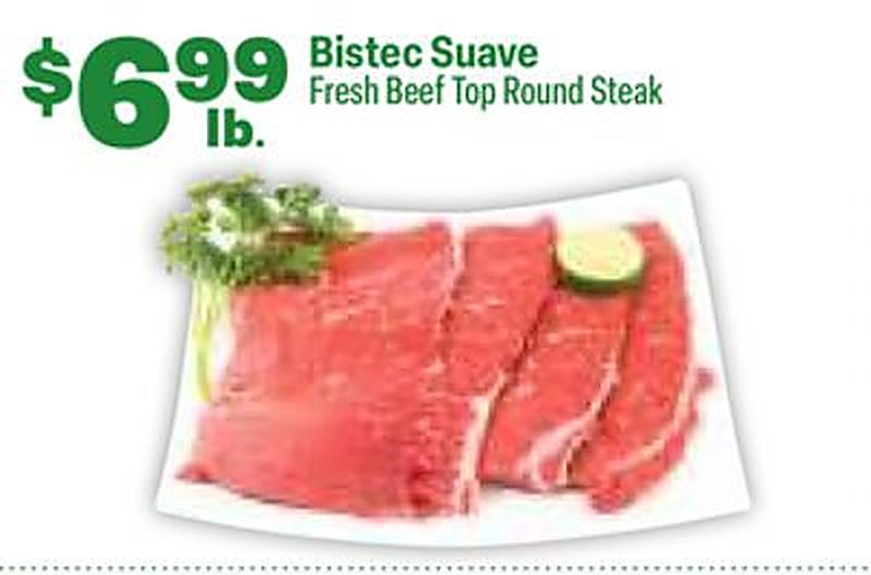 Fresh Beef Top Round Steak - El Rio Grande weekly ad deal