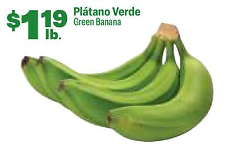 Green Banana - El Rio Grande weekly ad deal