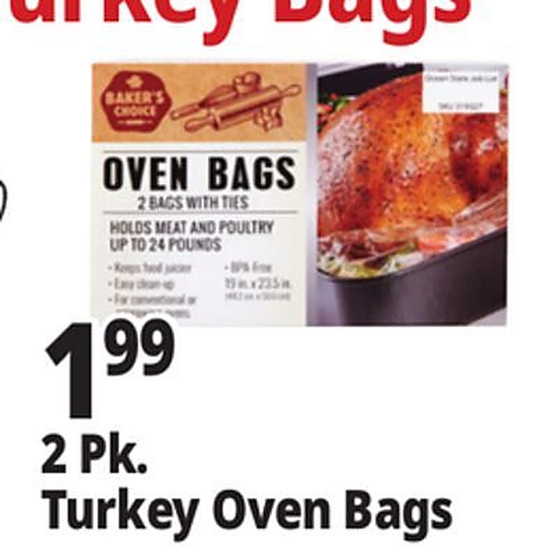 2 Pk. Turkey Oven Bags - Ocean State Job Lot weekly ad deal