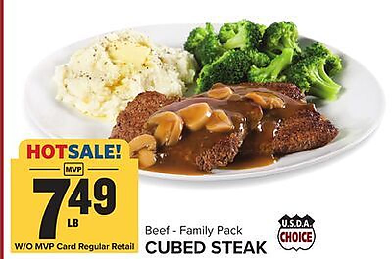 Cubed Steak - Food Lion weekly ad deal
