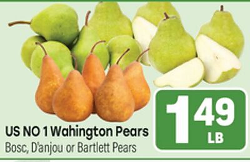 Bosc, D'anjou or Bartlett Pears - Tony's Fresh Market weekly ad deal