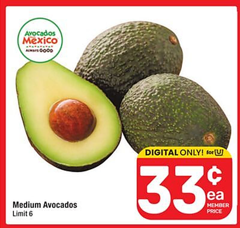 Medium Avocados - Tom Thumb weekly ad deal