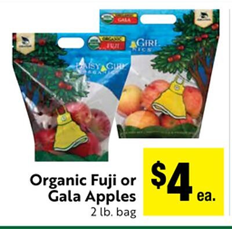 Organic Fuji or Gala Apples - Save Mart weekly ad deal