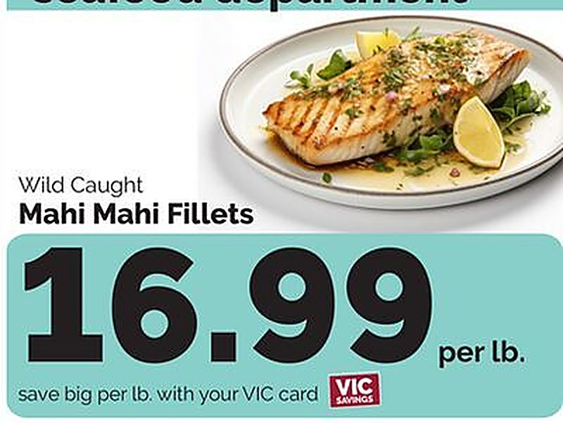 Mahi Mahi Fillets - Harris Teeter weekly ad deal