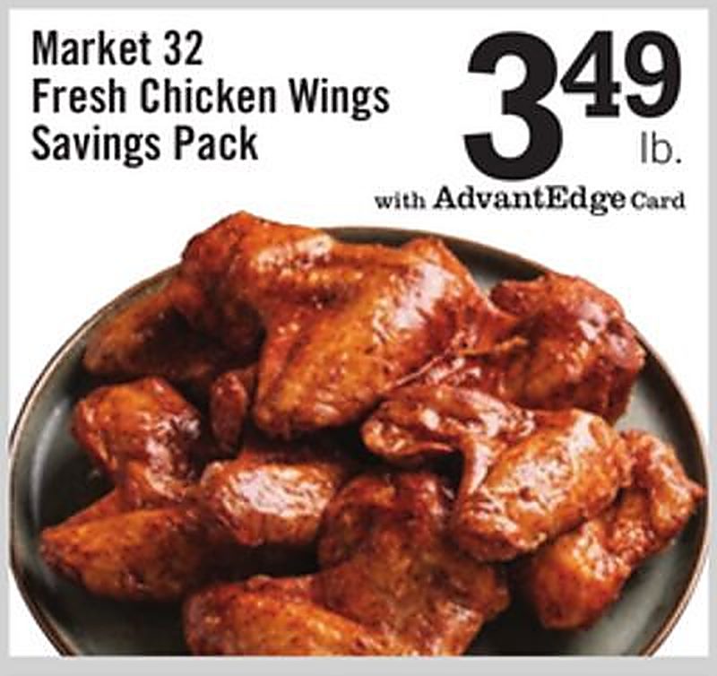 Market 32 Fresh Chicken Wings - Price Chopper weekly ad deal