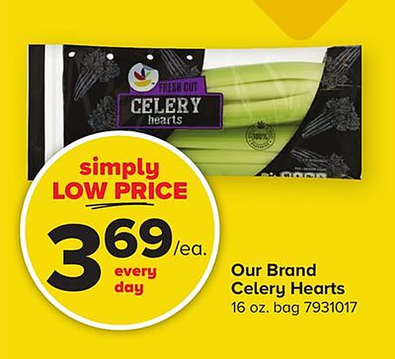 Our Brand Celery Hearts - Martin's Foods weekly ad deal