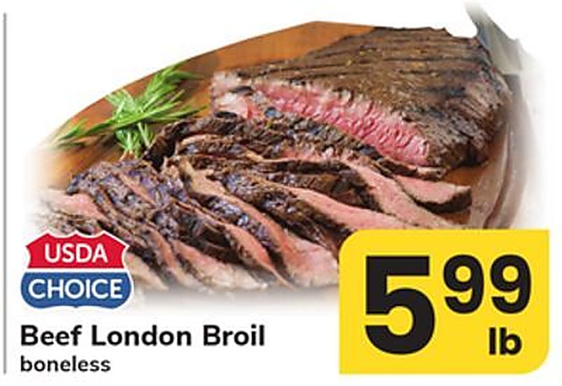 Beef London Broil - Safeway weekly ad deal
