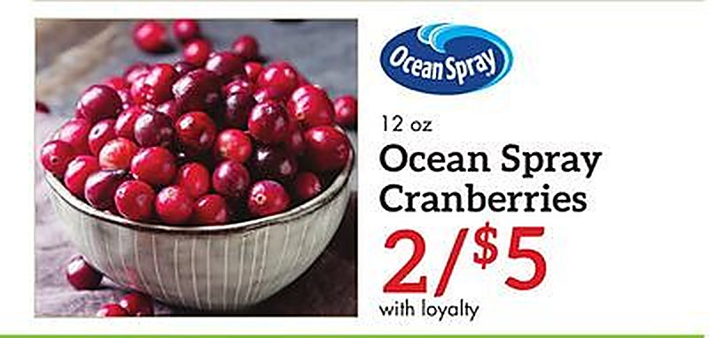 Ocean Spray Cranberries - Remke Markets weekly ad deal