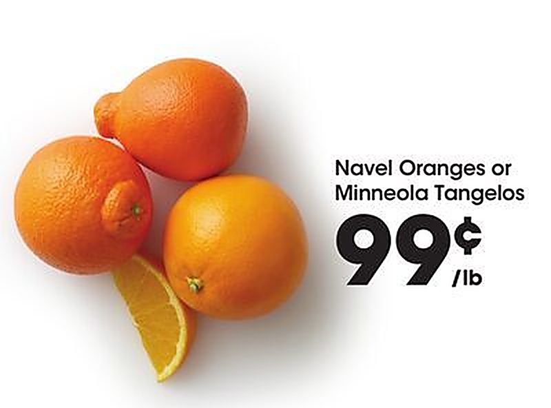 Navel Oranges or Minneola Tangelos - Foods Co weekly ad deal