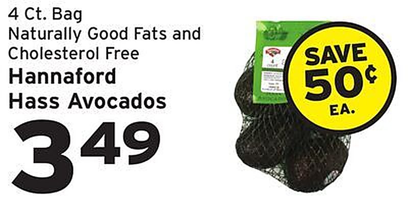Hannaford Hass Avocados - Hannaford weekly ad deal
