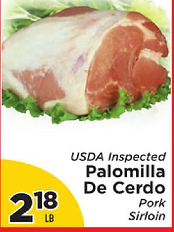 USDA Inspected Pork Sirloin - Presidente Supermarketss weekly ad deal