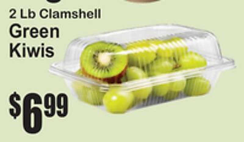 2 Lb Clamshell Green Kiwis - Superfresh weekly ad deal