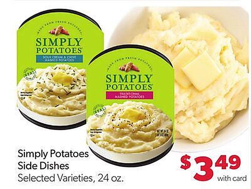 Simply Potatoes Side Dishes - VG’s Grocery weekly ad deal