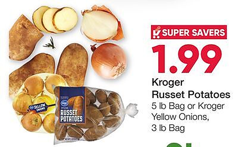 Kroger Russet Potatoes - Ruler Foods weekly ad deal