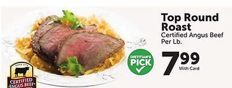 Top Round Roast - Food City weekly ad deal