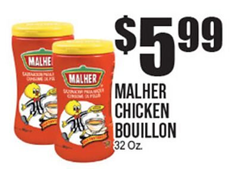 MALHER CHICKEN BOUILLON - Extra Supermarket weekly ad deal