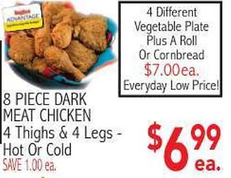 8 PIECE DARK MEAT CHICKEN - Ingles Markets weekly ad deal