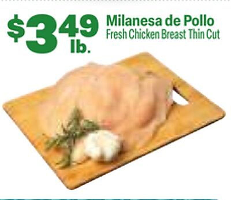 Fresh Chicken Breast Thin Cut - El Rio Grande weekly ad deal