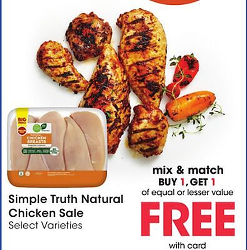 Simple Truth Natural Chicken Sale
