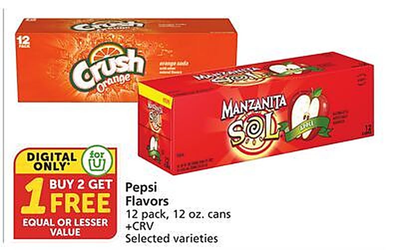 Pepsi Flavors
