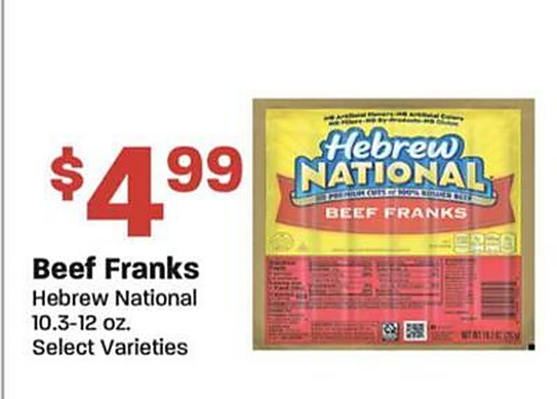 Beef Franks - Maceys weekly ad deal