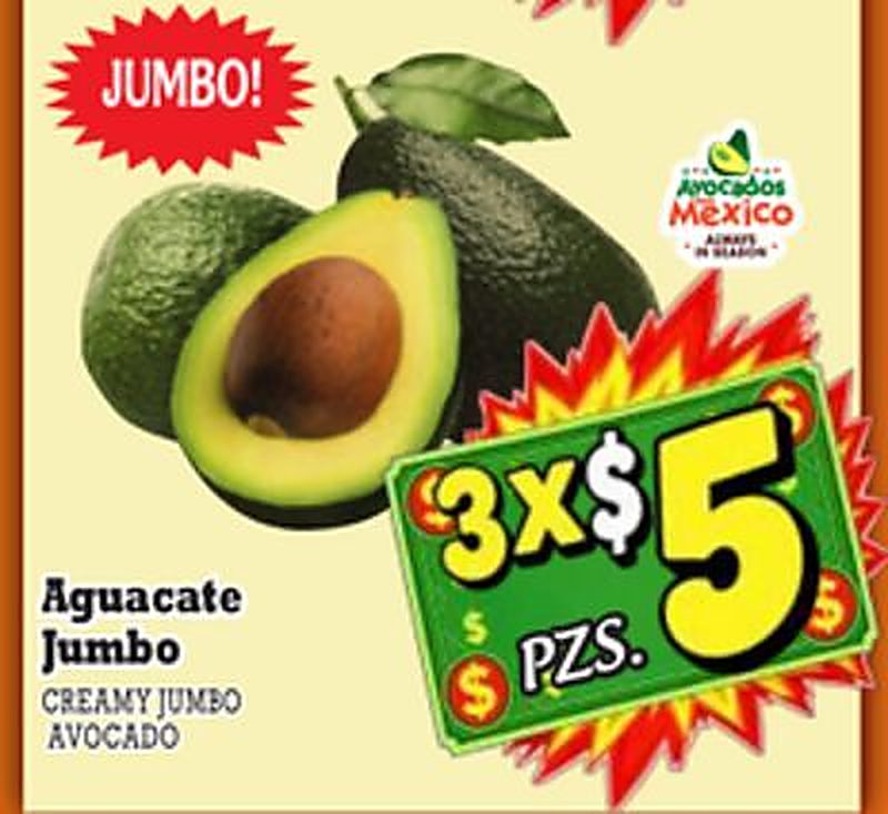 CREAMY JUMBO AVOCADO - La Michoacana Meat Market weekly ad deal