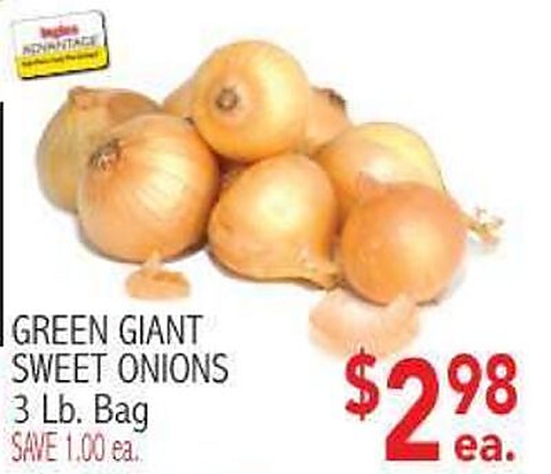 GREEN GIANT SWEET ONIONS - Ingles Markets weekly ad deal