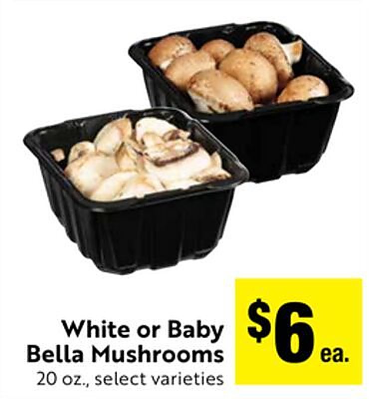 White or Baby Bella Mushrooms - Save Mart weekly ad deal
