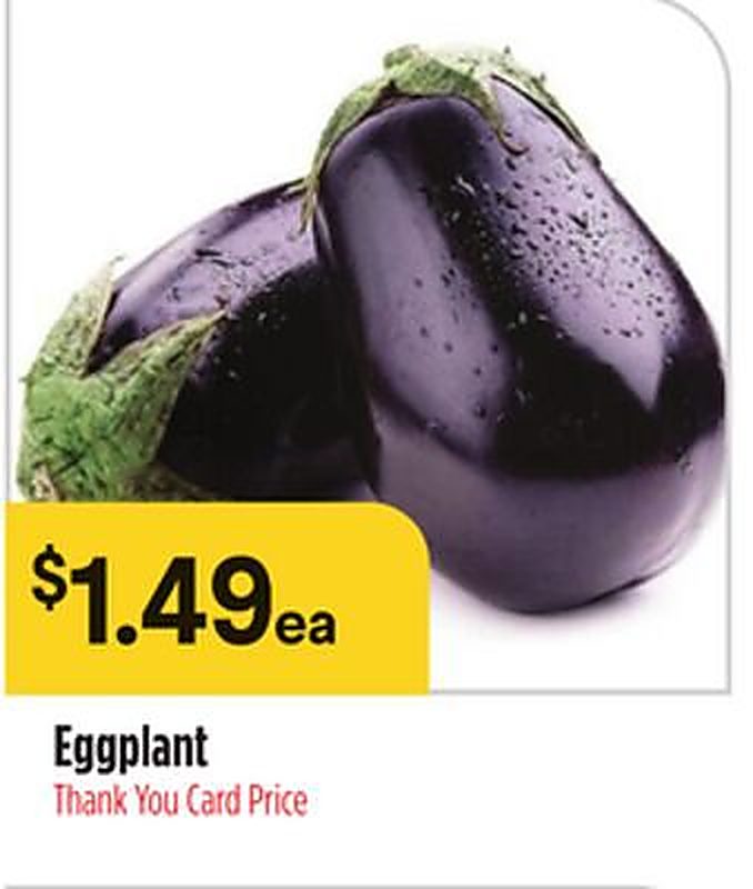 Eggplant - Bashas weekly ad deal