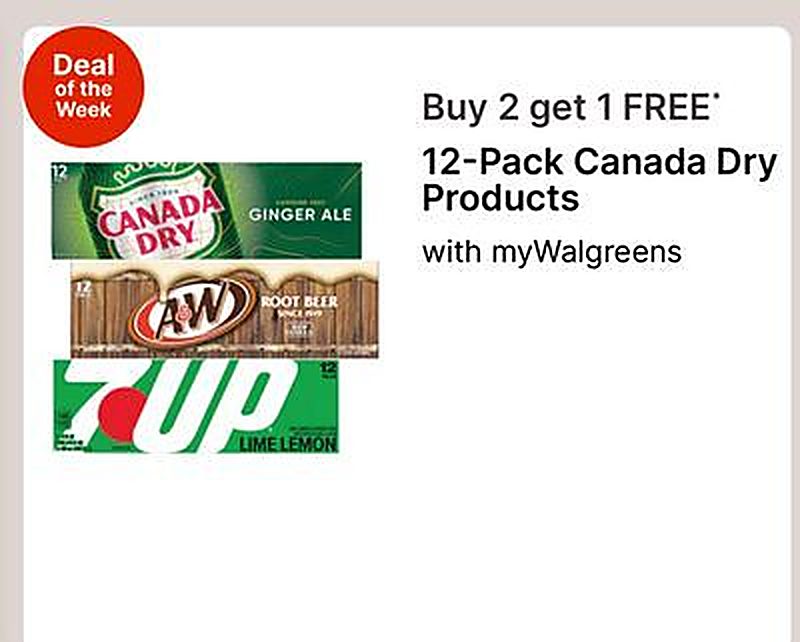 12-Pack Canada Dry Products