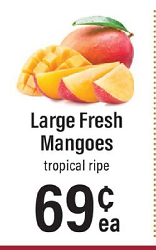 Large Fresh Mangoes - Lowes Foods weekly ad deal