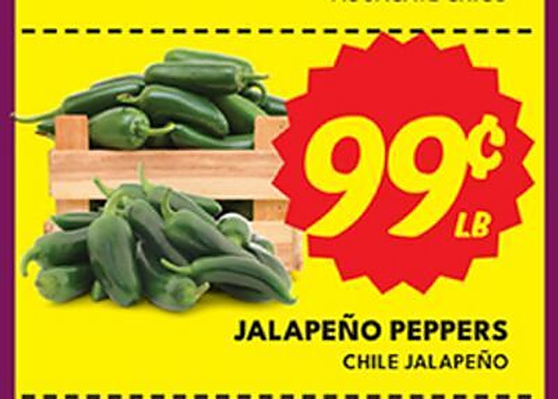 JALAPEÑO PEPPERS - Ideal Market weekly ad deal