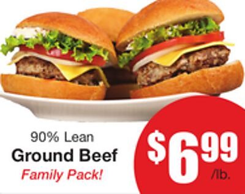 90% Lean Ground Beef - Marcs weekly ad deal